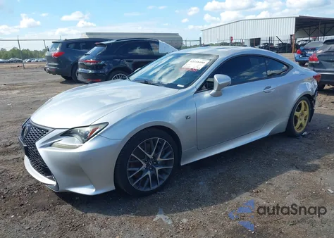 2015 Lexus Rc 350 из США, поврежденный, VIN JTHHE5BCXF5008190